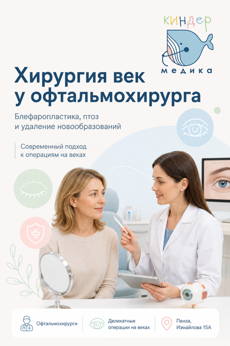 Хирургия век у офтальмохирурга